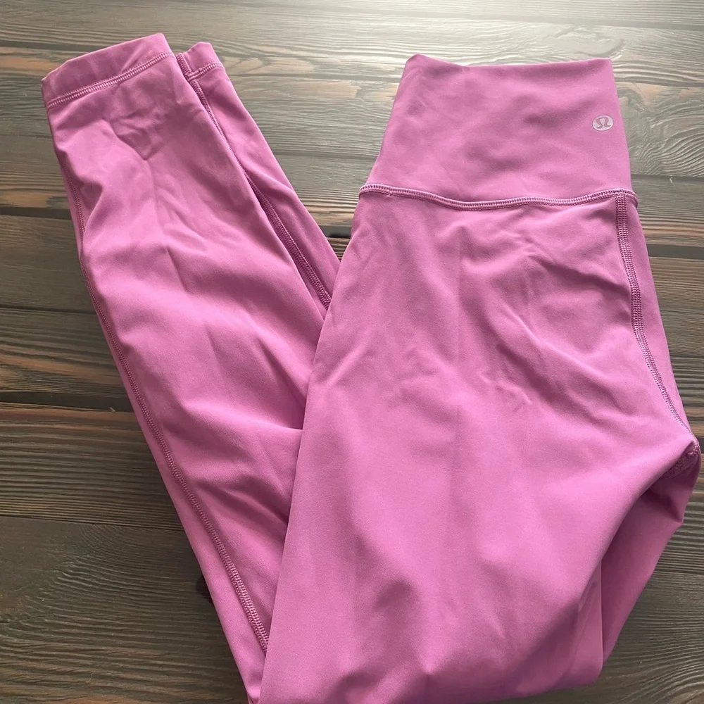 Lululemon Wunder Under High-Rise Leggings - Magenta Glow - Picture 5 of 12